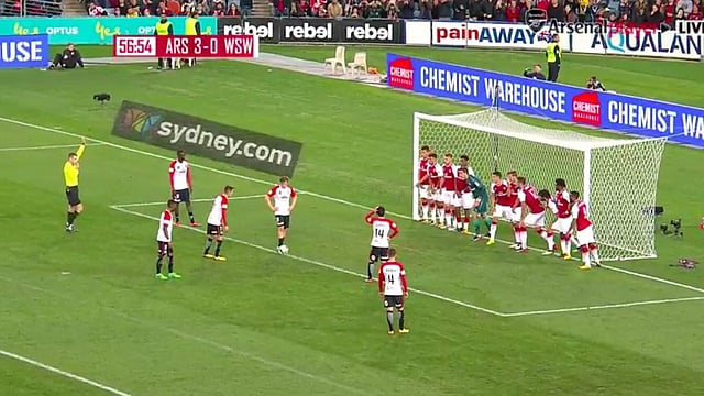 ডি-বক্সে ইনডাইরেক্ট ফ্রি কিক