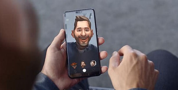 ফোনের অ্যাপস ব্যবহার করে মেসির ক্যারিকেচার। ছবি: মেইল অনলাইন