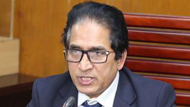 এনবিআর চেয়ারম্যান মোশাররফ হোসেন ভূঁইয়া। ফাইল ছবি