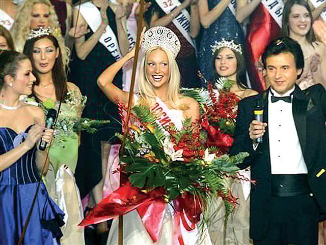 ২০০৩ সালে মিস রাশিয়া ভিক্তোরিয়া লাপিরেভা