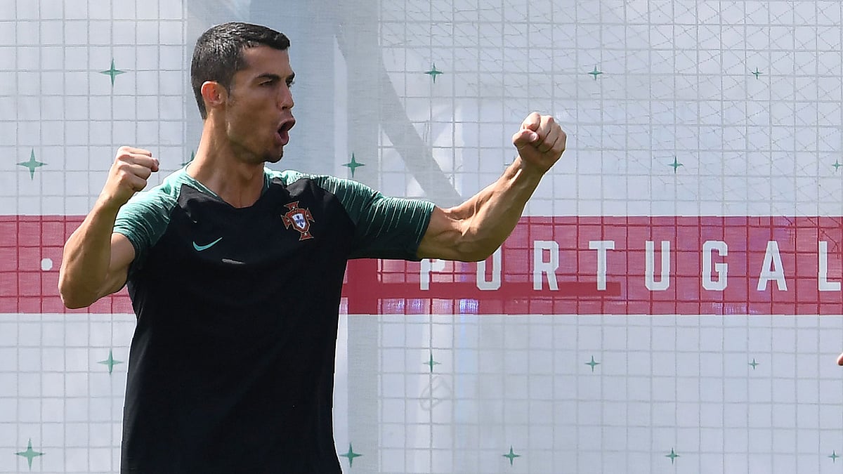 রোনালদোই উরুগুয়ের সবচেয়ে বড় হুমকি। ছবিঃ এএফপি