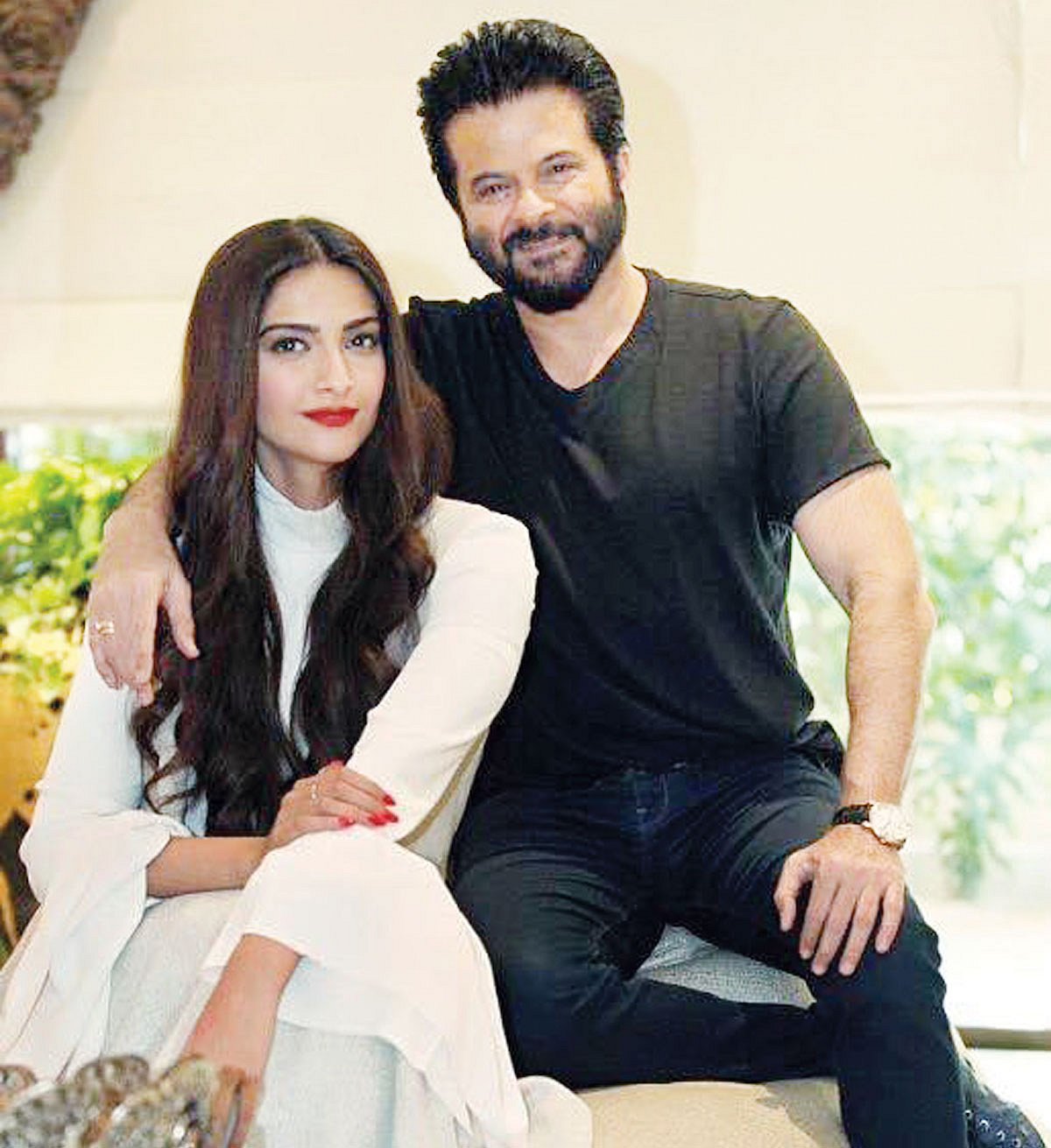 মেয়ে সোনম কাপুরের সঙ্গে বাবা অনিল কাপুর