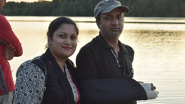 শ্রাবন্তী ও খোরশেদ আলম