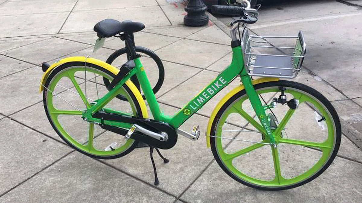 ক্যালিফোর্নিয়া ভিত্তিক বাইক শেয়ারিং স্টার্টআপ লাইম।