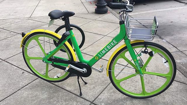 ক্যালিফোর্নিয়া ভিত্তিক বাইক শেয়ারিং স্টার্টআপ লাইম।