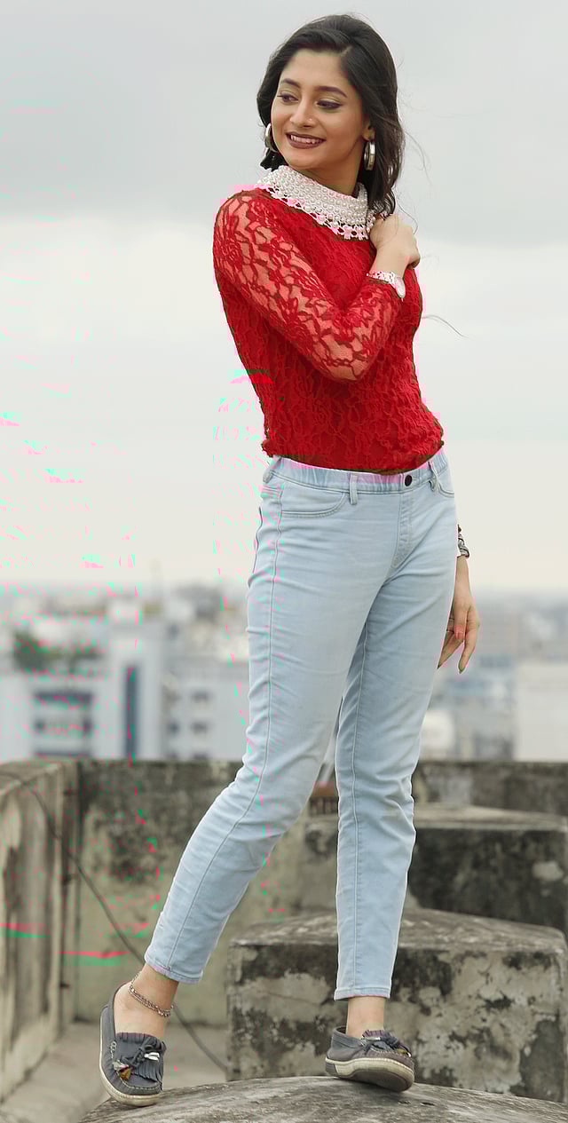 পূজা চেরি। ছবি: সুমন ইউসুফ