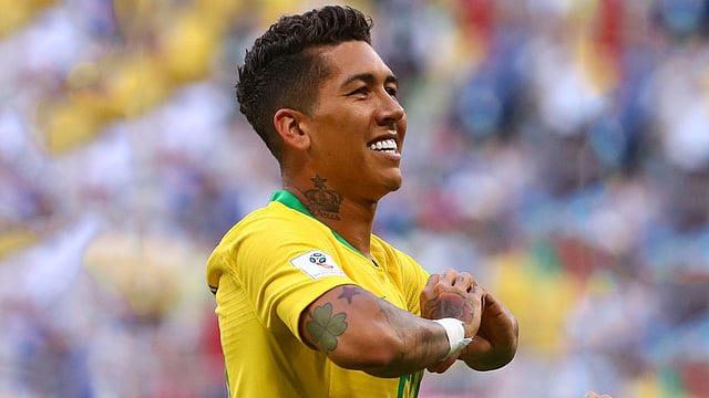 লিভারপুলের হয়ে দুর্দান্ত খেলেও ব্রাজিলের হয়ে প্রথম একাদশে সুযোগ পাননি রবার্তো ফিরমিনো। ছবি: রয়টার্স।