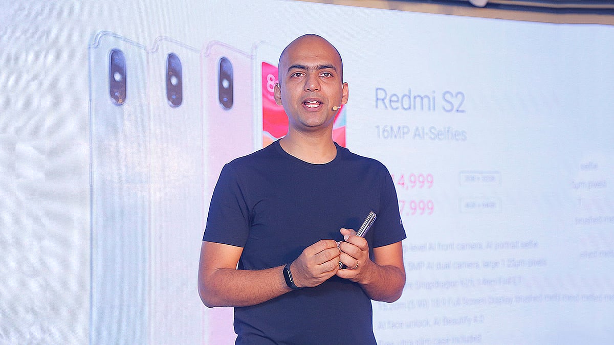 শাওমির ভারতীয় কার্যক্রমের প্রধান মানু কুমার জেইন। ছবি: সংগৃহীত।