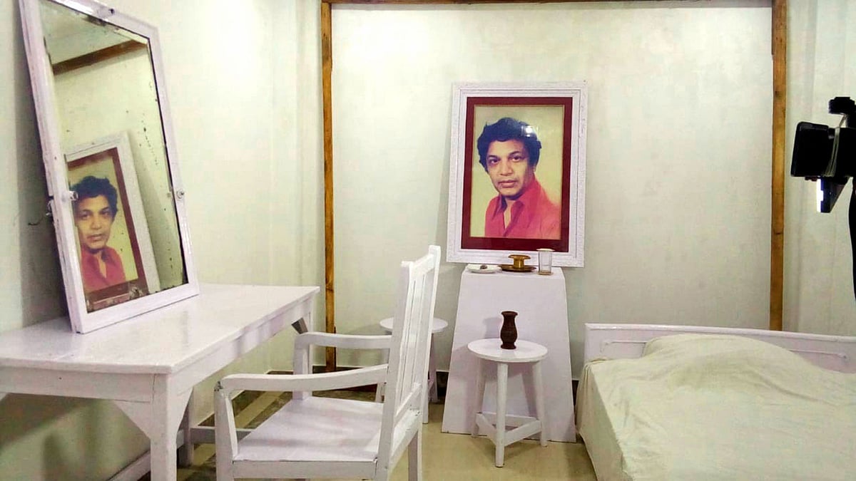 নতুন সাজে মহানায়কের সাজঘর। ছবি: ভাস্কর মুখার্জি