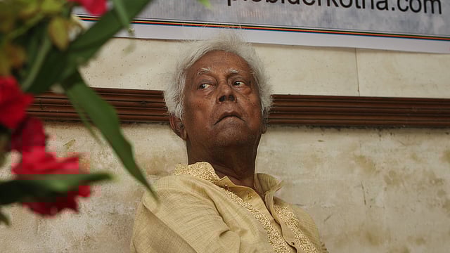 শেখ মুহাম্মদ শহীদুল্লাহ ১৯৩১ সালের ৩১ জুলাই খুলনার দৌলতপুরে জন্মগ্রহণ করেন। মঙ্গলবার ছিল তাঁর ৮৭তম জন্মদিন। মুক্তি ভবন, পুরানা পল্টন, ৩১ জুলাই, ২০১৮। ছবি: আশরাফুল আলম