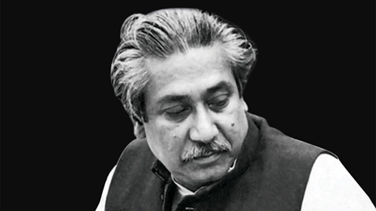 বঙ্গবন্ধু শেখ মুজিবুর রহমান।
