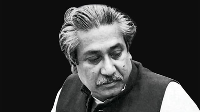 বঙ্গবন্ধু শেখ মুজিবুর রহমান।