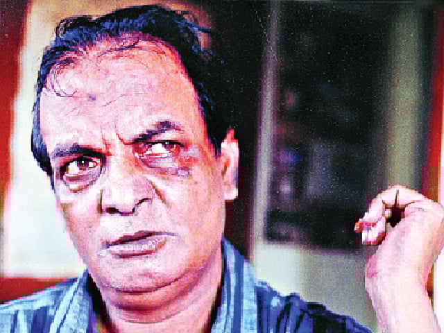 আহমদ ছফা। ছবি: নাসির আলী মামুন, ফটোজিয়াম