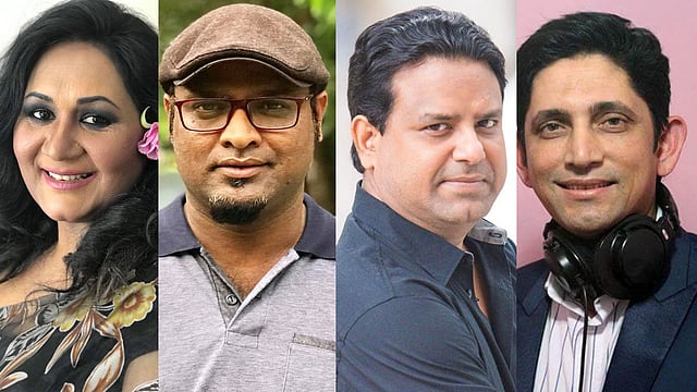 ফাহমিদা নবী, শফিক তুহিন, লুমিন, সৈয়দ শহীদ। ছবি: ফেসবুক থেকে নেওয়া