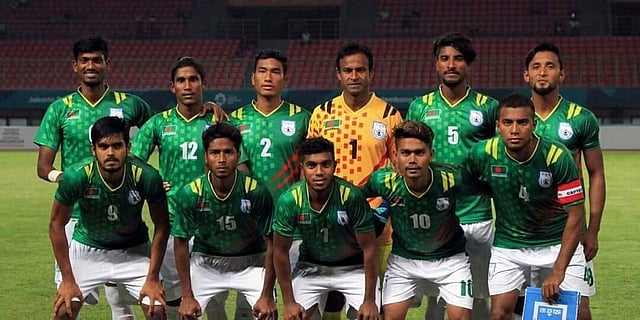 কাতারকে হারিয়ে ঐতিহাসিক এক জয় পেয়েছে বাংলাদেশ। ফাইল ছবি