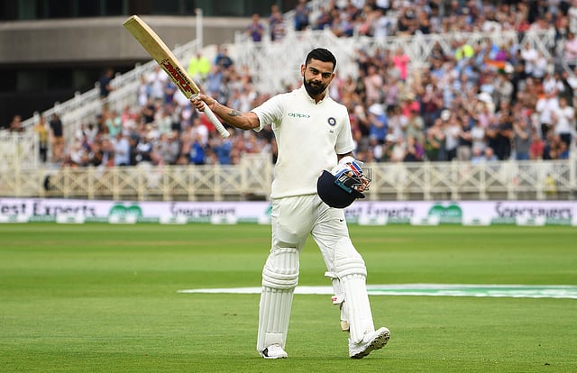 ম্যাচ জিতিয়ে র‍্যাঙ্কিং শ্রেষ্ঠত্বও ফিরে পেলেন কোহলি। ছবি: এএফপি