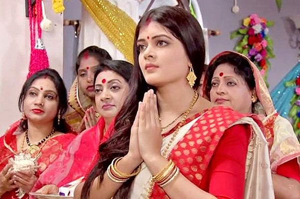 কুসুম দোলা’ সিরিয়ালের দৃশ্য