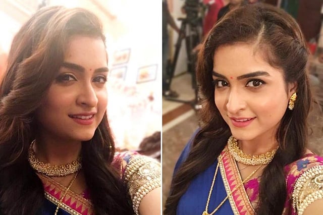‘ভানুমতীর খেল’ সিরিয়ালের শুটিংয়ের ফাঁকে সেলফি তোলেন দেবপর্ণা চক্রবর্তী