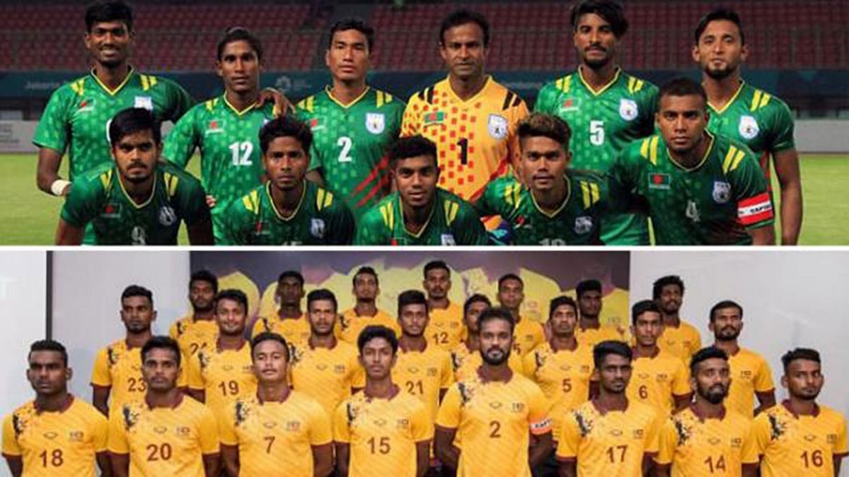 আগামীকাল নীলফামারী শেখ কামাল স্টেডিয়ামে আন্তর্জাতিক প্রীতি ম্যাচ খেলবে বাংলাদেশ-শ্রীলঙ্কা। ছবি: সংগৃহীত