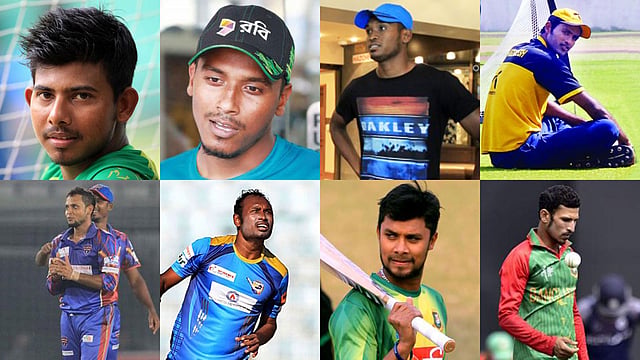 মাঠের বাইরের কর্মকাণ্ডে বিতর্কিত আট ক্রিকেটার। ফাইল ছবি