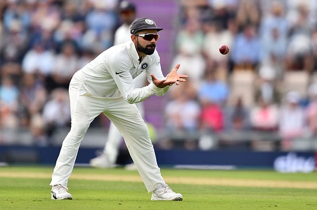 ভারতের অধিনায়ক বিরাট কোহলি। ছবি: এএফপি