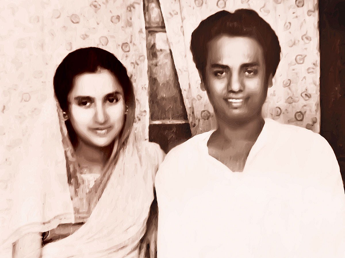 বিয়ের পর লিলি চৌধুরী ও মুনীর চৌধুরী