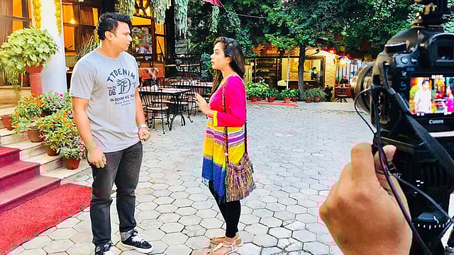 নেপালে শুটিংয়ে ব্যস্ত নাঈম ও মম