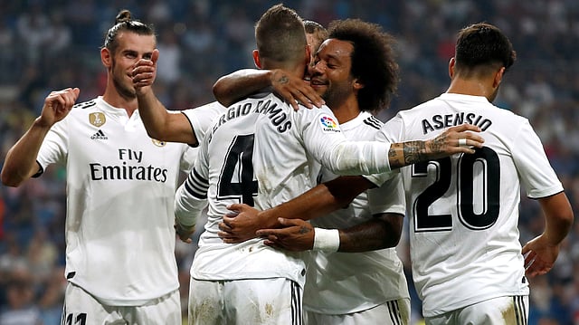 লোপেতেগির অধীনে কৌশল পাল্টেছে রিয়াল। ছবি: রয়টার্স