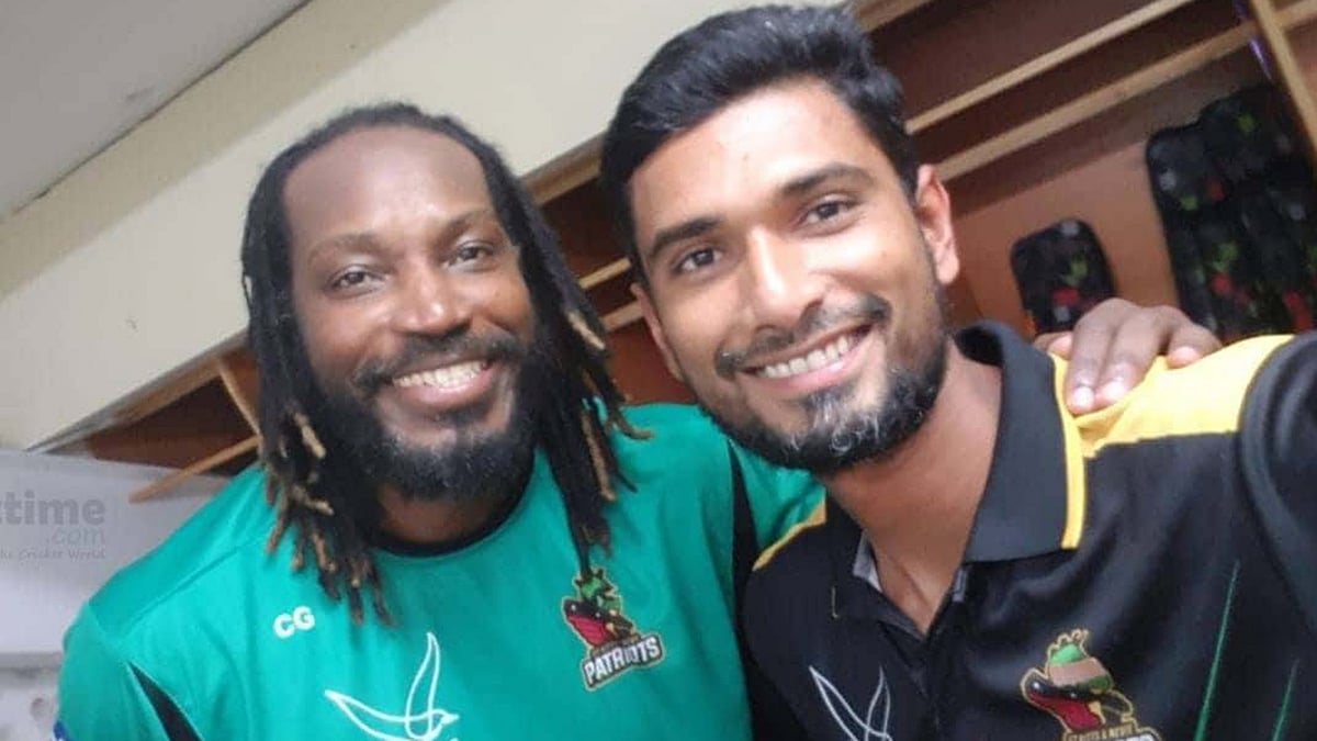 সিপিএলে প্লে অফে চলে গেল গেইল ও মাহমুদউল্লাহর দল। ছবি: ফেসবুক