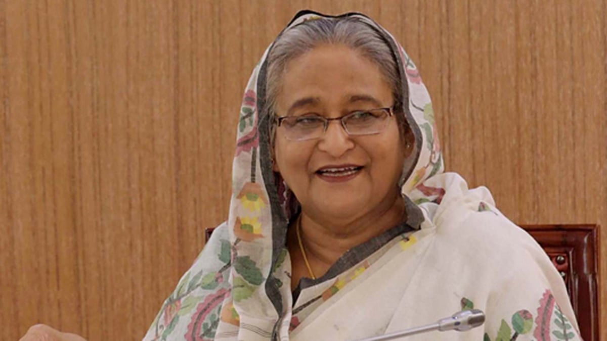 প্রধানমন্ত্রী শেখ হাসিনা। বাসস ফাইল ছবি