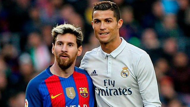 লা লিগায় মেসি-রোনালদোর প্রতিদ্বন্দ্বিতা এখন অতীত স্মৃতি। ছবি: এএফপি