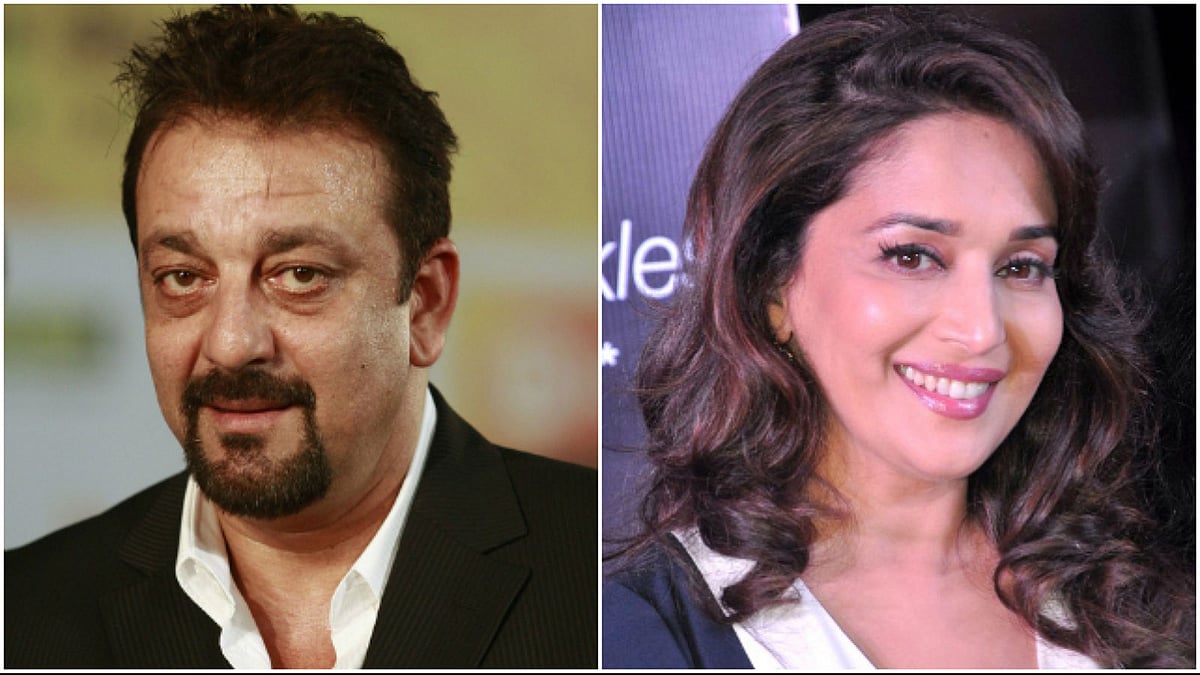 সঞ্জয় দত্ত ও মাধুরী দীক্ষিত