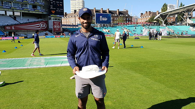 ২৯২তম ভারতীয় খেলোয়াড় হিসেবে টেস্ট অভিষেক হলো হনুমার। ছবি: টুইটার