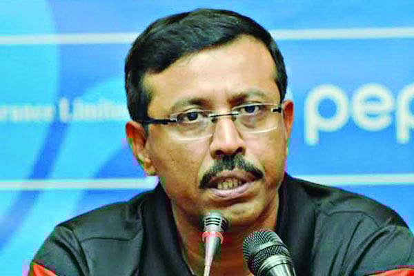 বাংলাদেশ জাতীয় ফুটবল দলের সাবেক কোচ সাইফুল বারী টিটু। ছবি: ফেসবুক