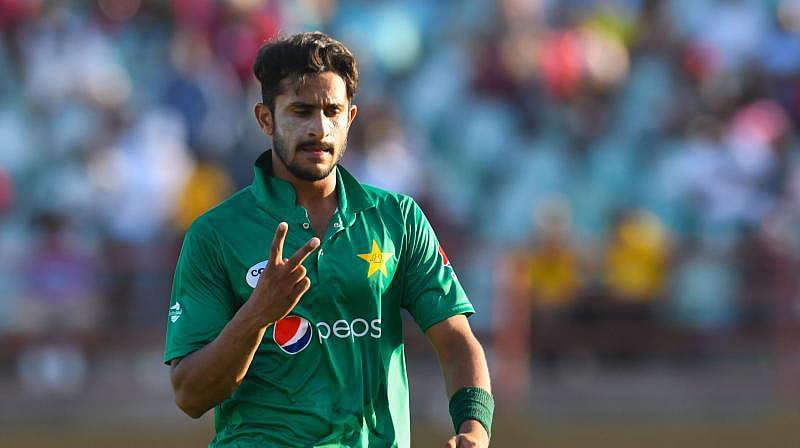 পাকিস্তানের পেসার হাসান আলী। ছবি: টুইটার
