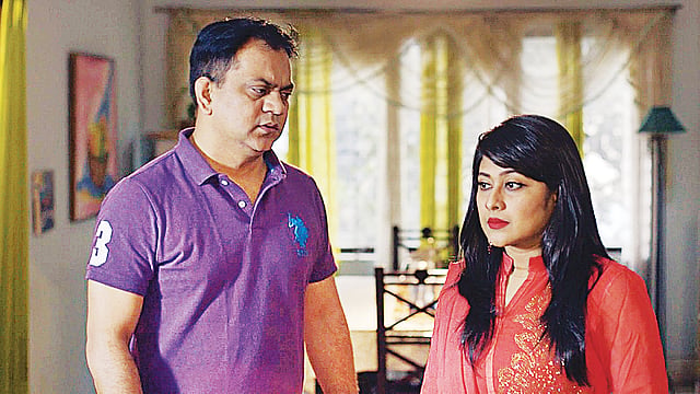 ভালোবাসায় বিসর্গ নাটকে অভিনয় করেছেন মীর সাব্বির ও সুমাইয়া শিমু