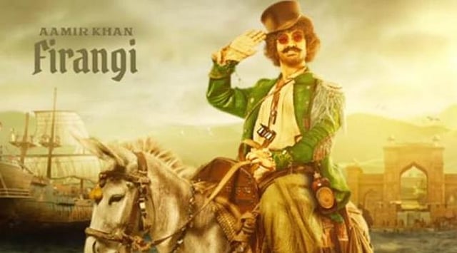 ‘থাগস অব হিন্দোস্থান’ ছবিতে আমির খানের লুক নিয়ে তৈরি মোশন পোস্টার