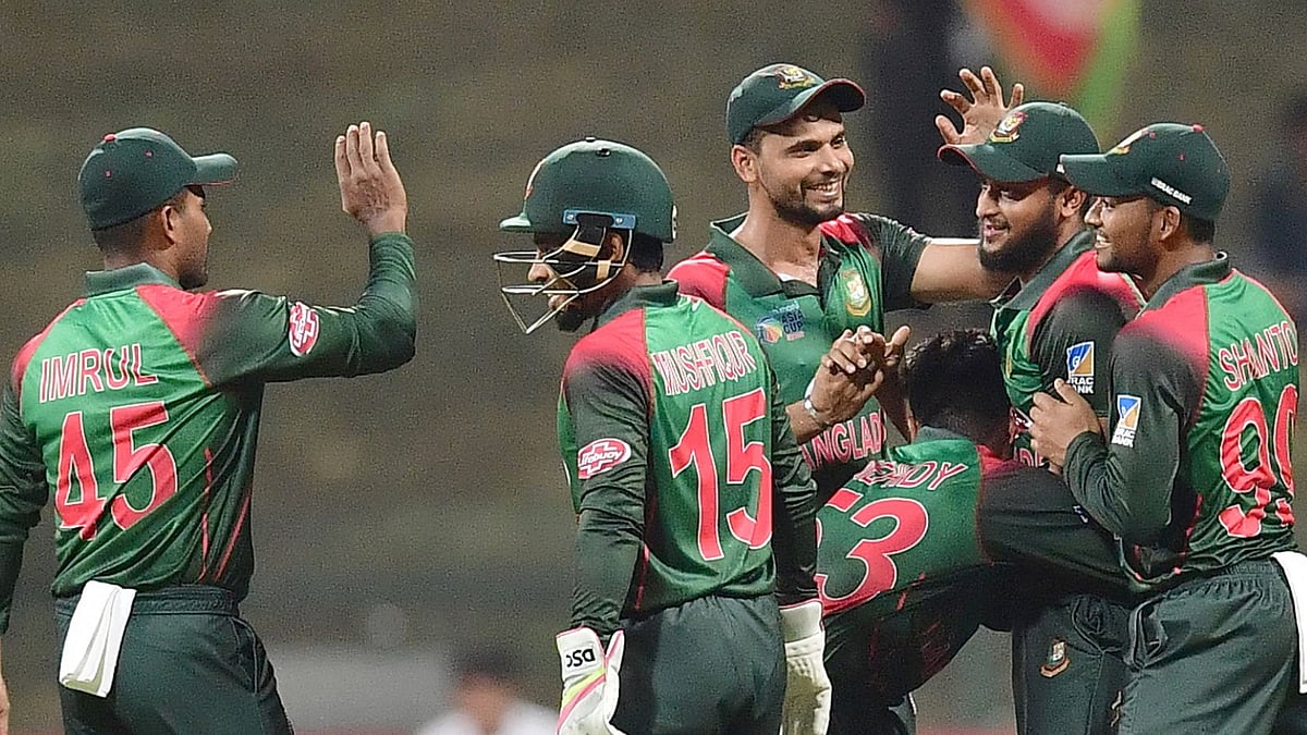 আফগানিস্তানের বিপক্ষে অনেক লাভের এক জয় তুলে নিল বাংলাদেশ। ছবি: এএফপি