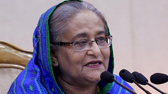 প্রধানমন্ত্রী শেখ হাসিনা। ফাইল ছবি
