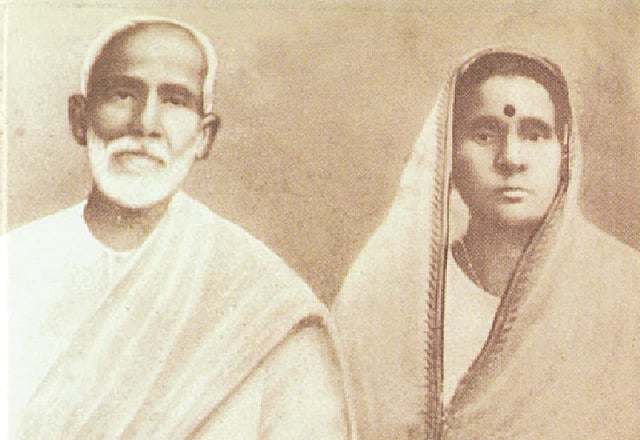 প্রীতিলতার বাবা জগদ্বন্ধু ওয়াদ্দেদার ও মা প্রতিভা দেবী । ছবি: সংগৃহীত