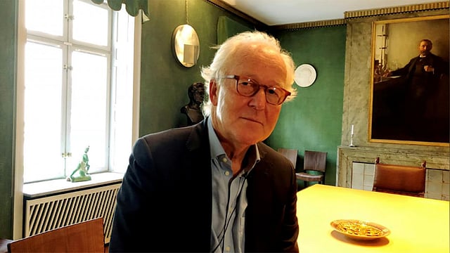 নোবেল ফাউন্ডেশনের প্রধান লার্স হেইকেনস্টেন। ছবি: রয়টার্স