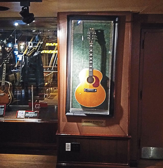 জর্জ হ্যারিসনের সেই গিটারটি