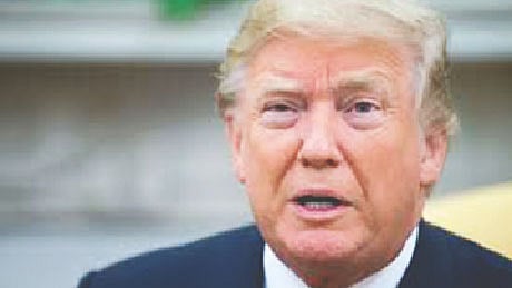 মার্কিন প্রেসিডেন্ট ডোনাল্ড ট্রাম্প। ছবি: রয়টার্স