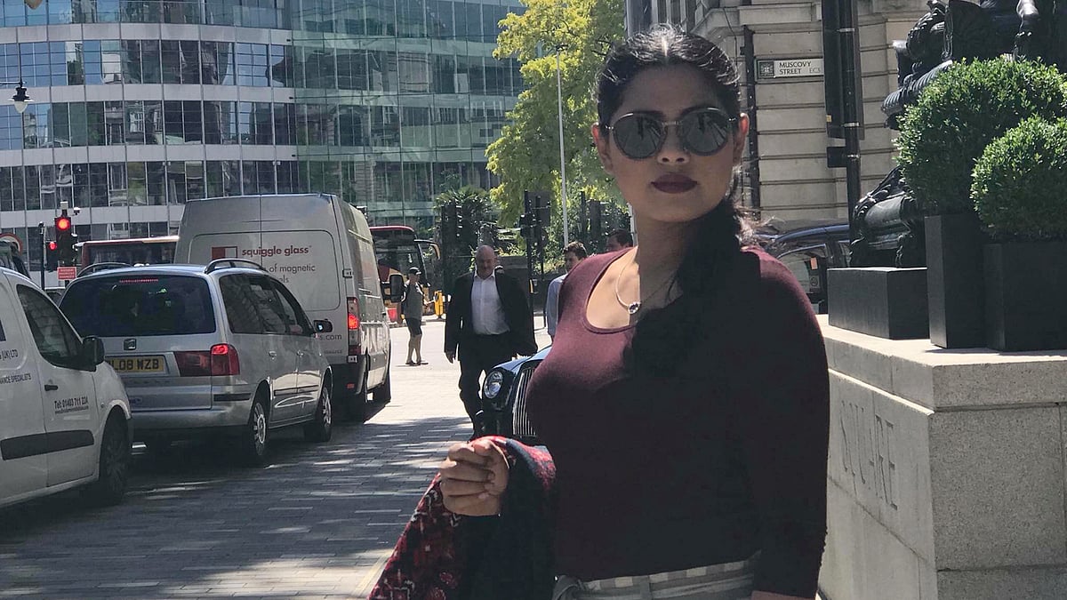 তিশা। ছবি ফেসবুক থেকে নেওয়া