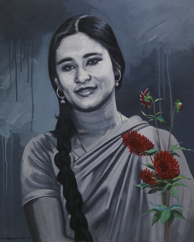 রাজনীতিতে আসার আগের শেখ হাসিনা।