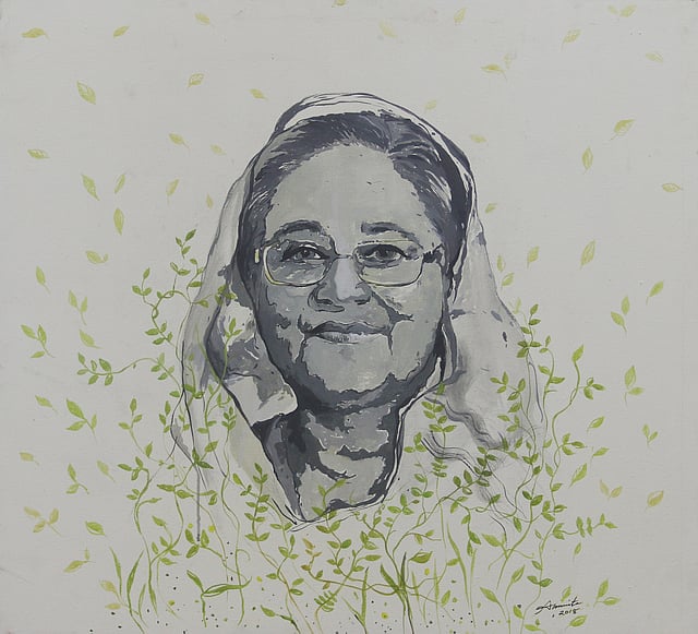 প্রকৃতি ও শেখ হাসিনা।