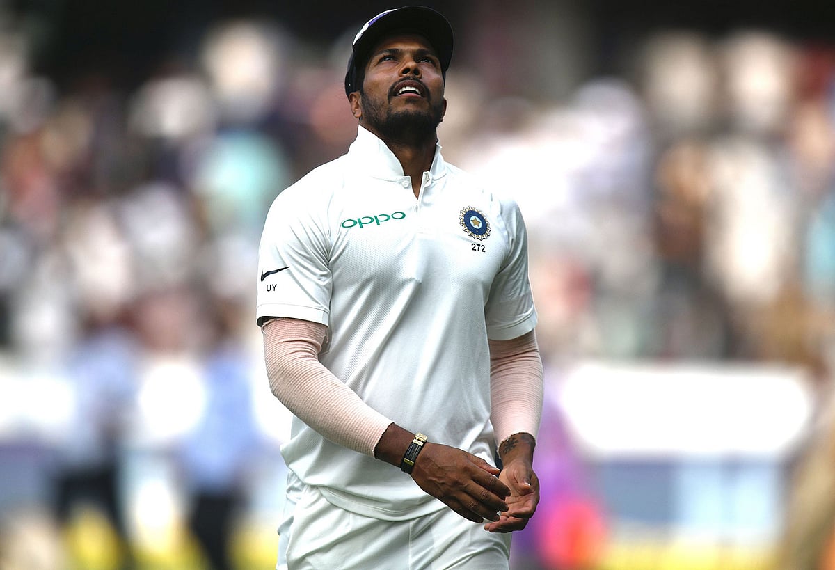 ভারতের মাঠে পেসারদের তৃতীয় সেরা বোলিং করেছেন যাদব। ছবি: এএফপি