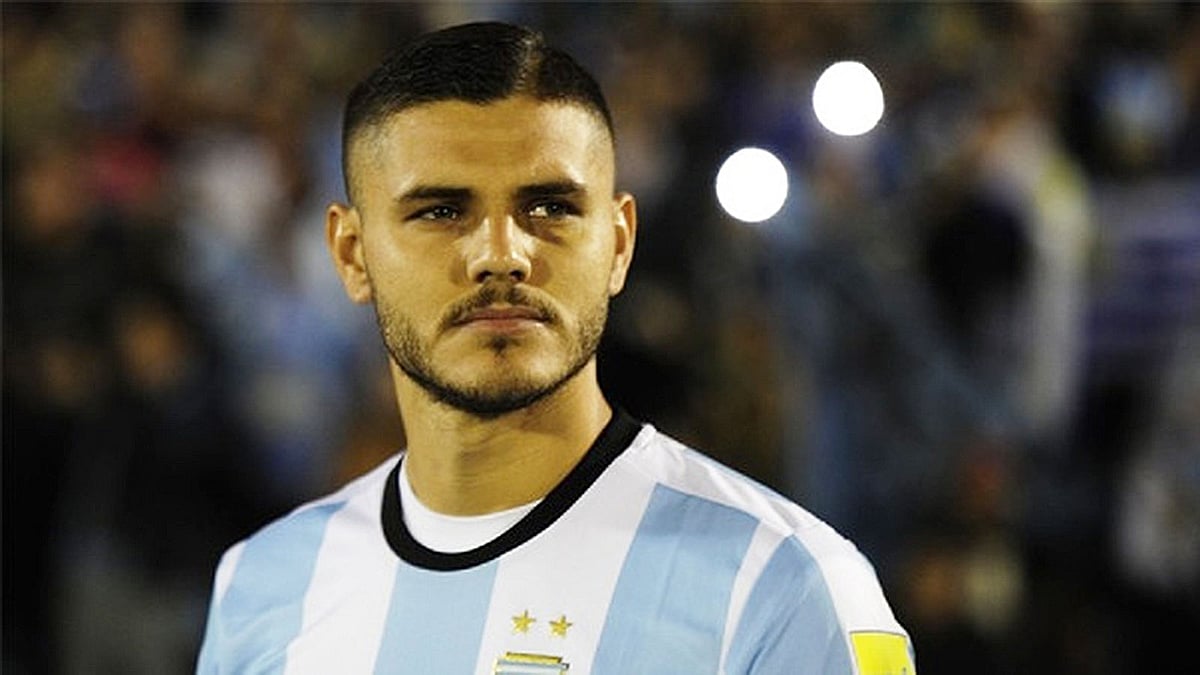 ব্রাজিলের বিপক্ষে খেলতে মুখিয়ে আছেন আর্জেন্টিনার ইকার্দি। ফাইল ছবি