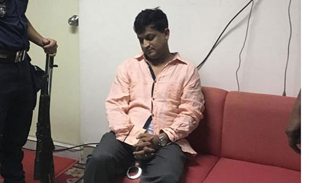 ঘুষের টাকাসহ গ্রেপ্তার নৌপরিবহনের প্রধান প্রকৌশলী এস এম নাজমুল হক। প্রথম আলো ফাইল ছবি