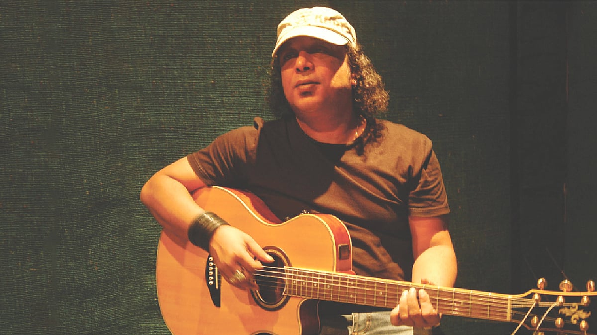 আইয়ুব বাচ্চু (১৬ আগস্ট ১৯৬২—১৮ অক্টোবর ২০১৮)। ছবি: প্রথম আলো